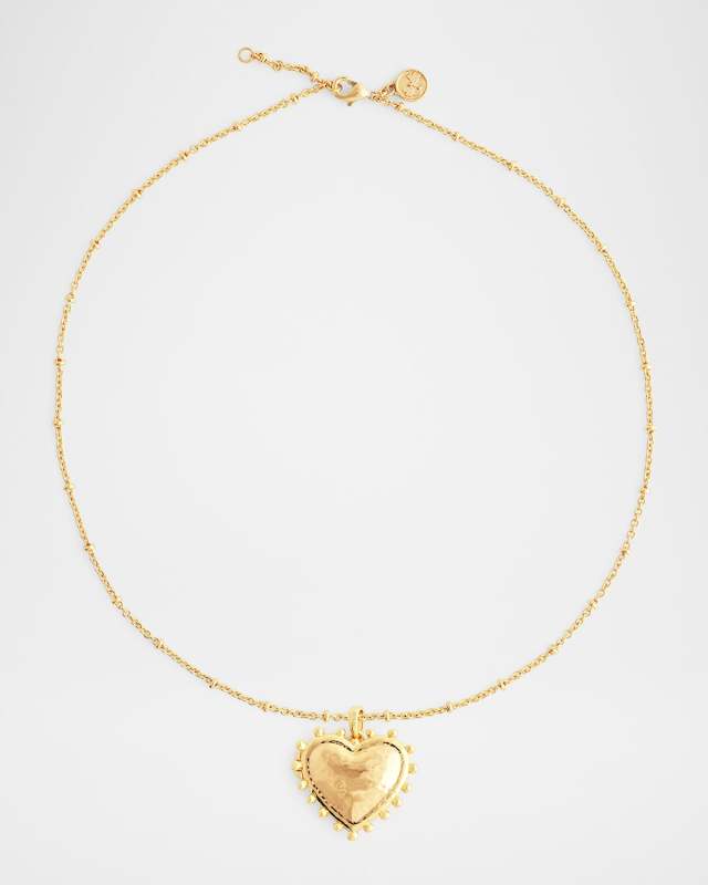 Heart Large Locket Necklace